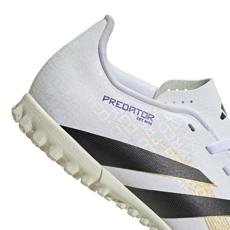 Zapatillas-Football-Unisex-Adidas-Predator-Club-Tf-J-Junior-Blanco