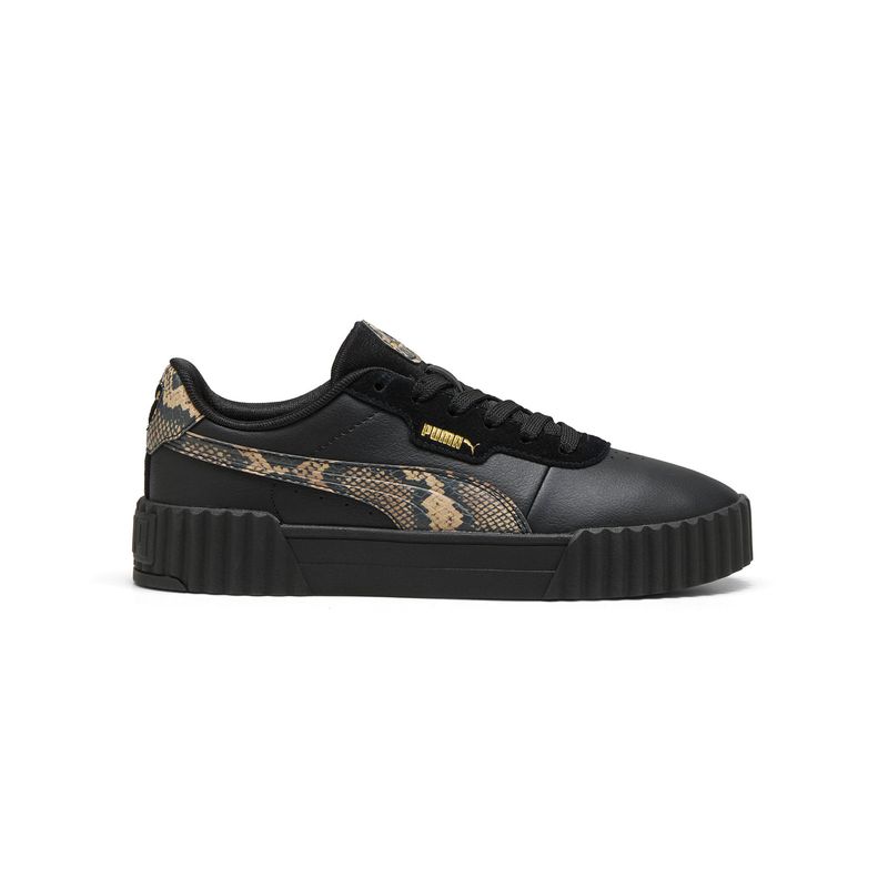 Zapatillas-Urbanas-Mujer-Puma-Carina-3.0-Snake-Chic--Negro