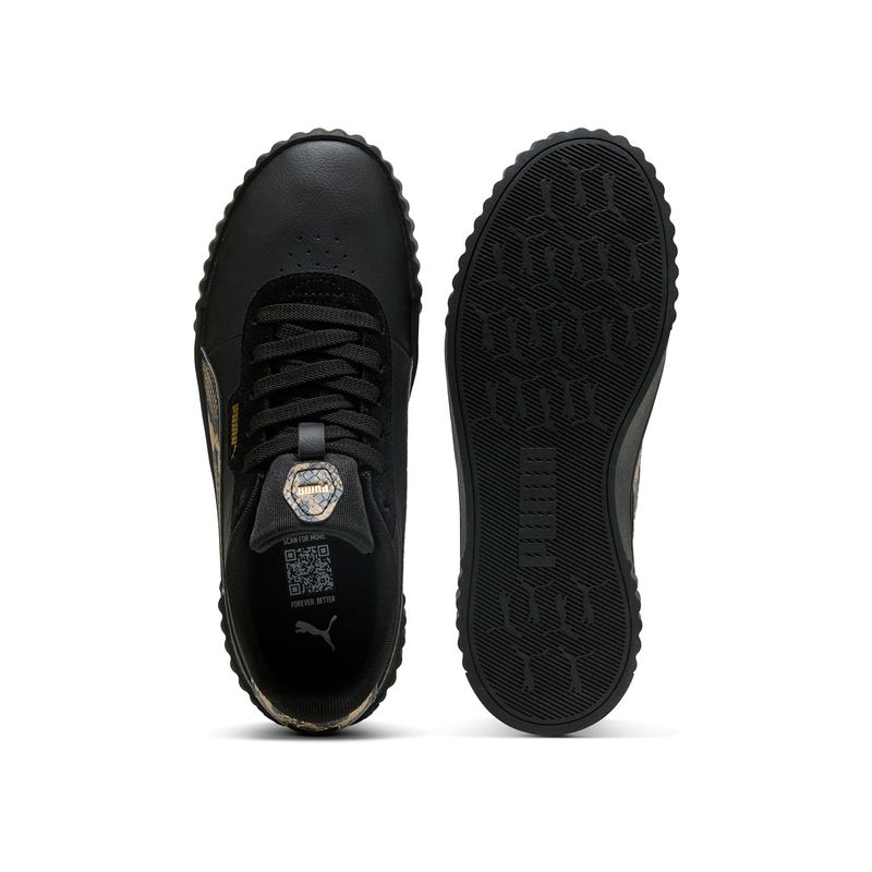 Zapatillas-Urbanas-Mujer-Puma-Carina-3.0-Snake-Chic--Negro