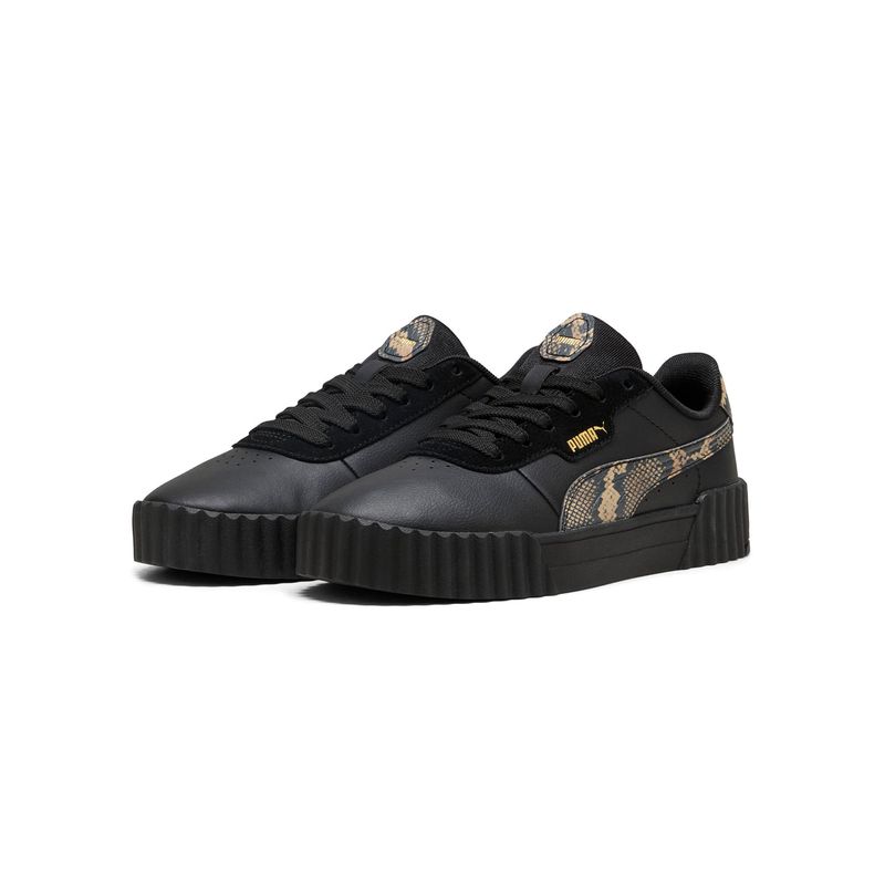 Zapatillas-Urbanas-Mujer-Puma-Carina-3.0-Snake-Chic--Negro
