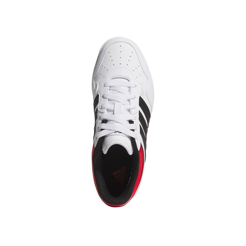 Zapatillas-Basketball-Unisex-Adidas-Hoops-4.0-J-Junior-Blanco