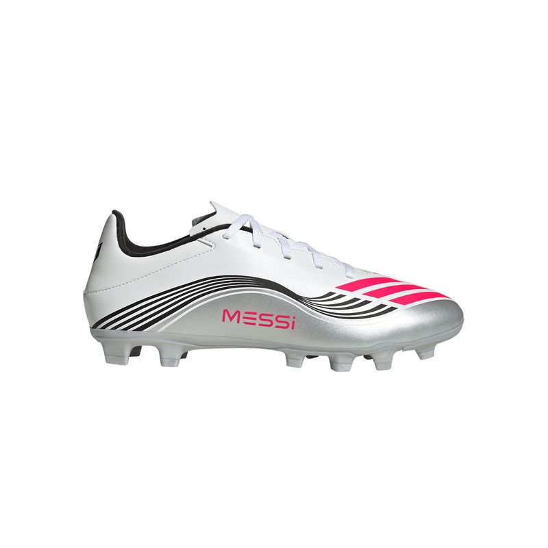 Zapatillas-Football-Hombre-Adidas-F50-Messi-Club-Fg-mg--Blanco