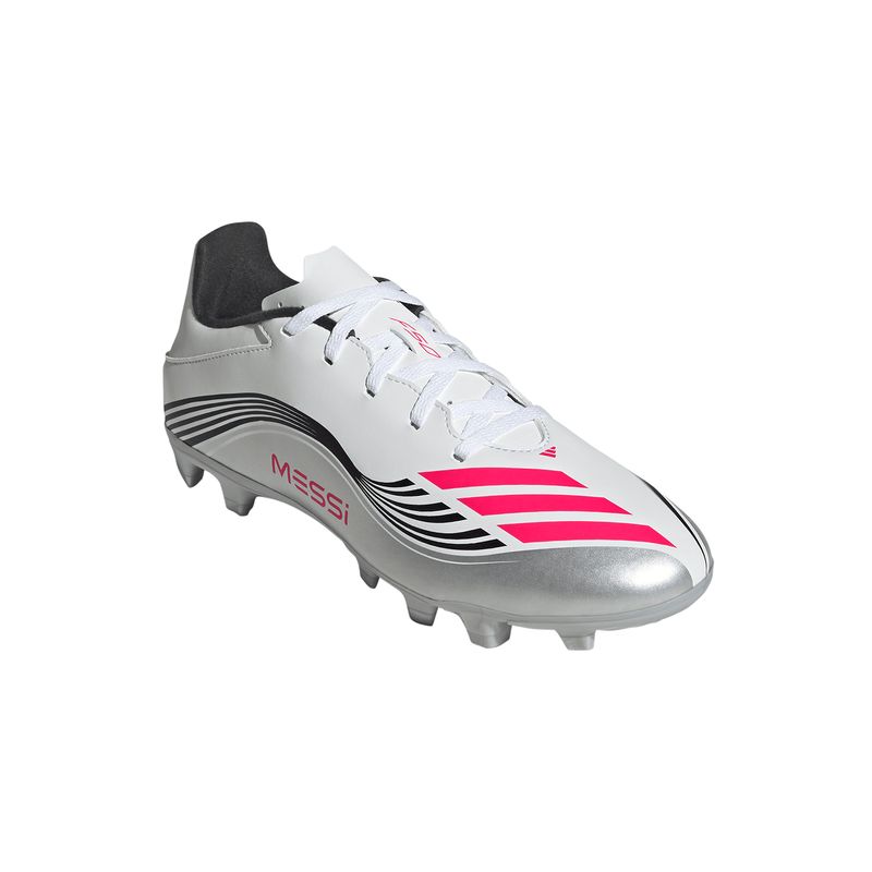 Zapatillas-Football-Hombre-Adidas-F50-Messi-Club-Fg-mg--Blanco