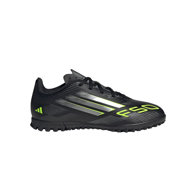 Zapatillas-Football-Unisex-Adidas-F50-Club-Tf-J-Junior-Negro