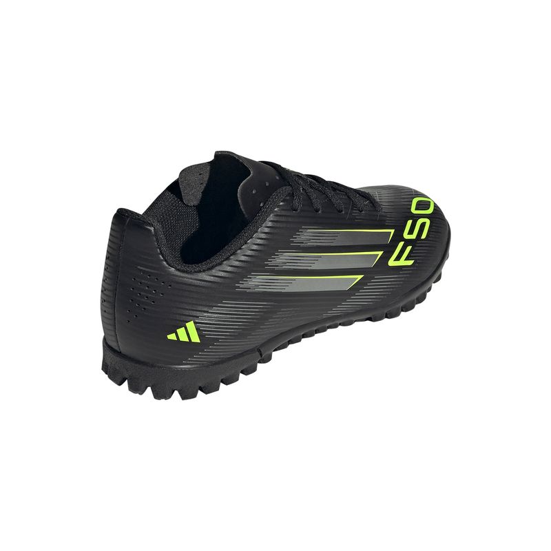 Zapatillas-Football-Unisex-Adidas-F50-Club-Tf-J-Junior-Negro