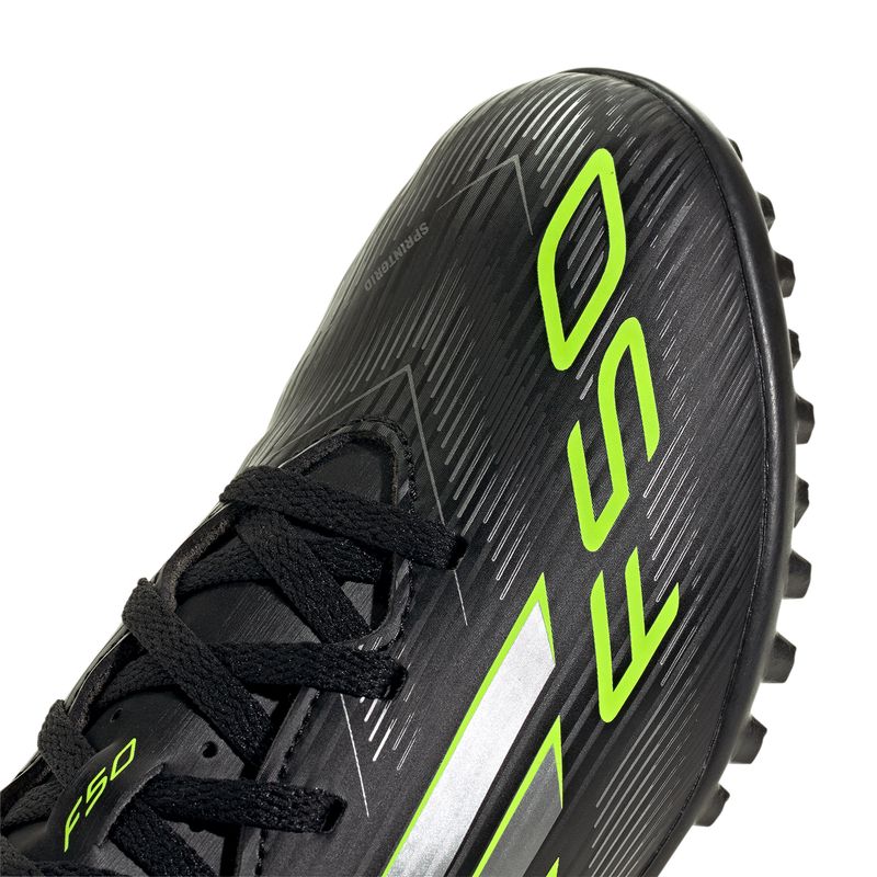 Zapatillas-Football-Unisex-Adidas-F50-Club-Tf-J-Junior-Negro