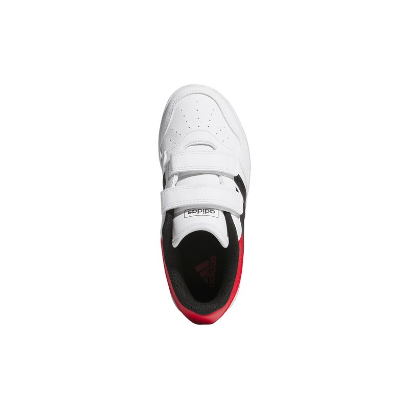 Zapatillas-Basketball-Unisex-Adidas-Hoops-4.0-Cf-C-Pre-Escolar-Blanco