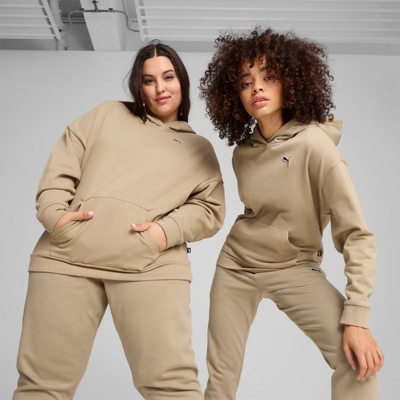Ropa-Urbano-Mujer-Puma-Better-Essentials-Hoodie-Fl--Beige