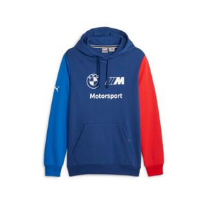 Polera Motosport Hombre Puma Bmw Mms Ess Fleece  Azul