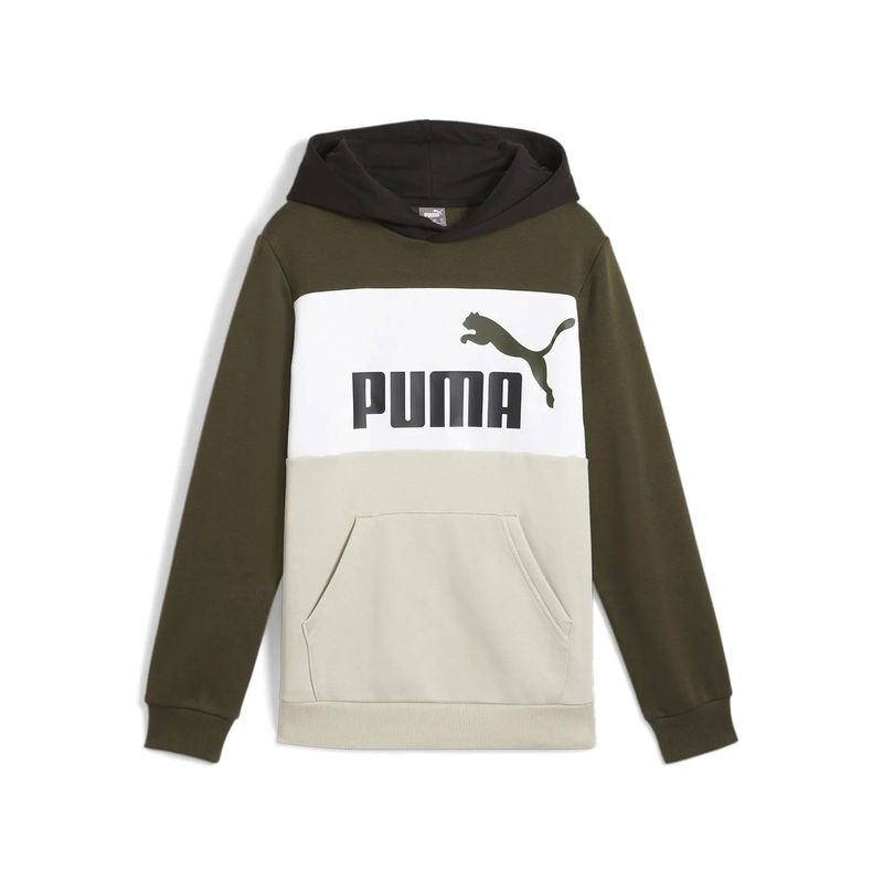 Ropa-Urbano-Hombre-Puma-Ess-Block-Hoodie-Fl-B-Junior-Beige