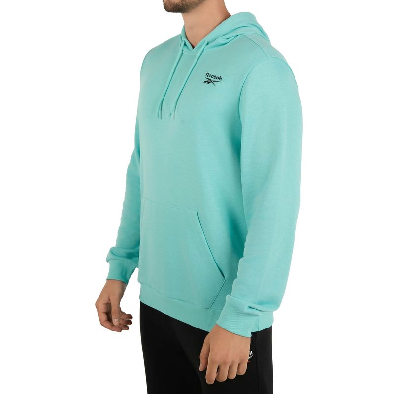 Ropa-Training-Hombre-Reebok-Identity-Small-Logo-Ft-Hoodie--Celeste