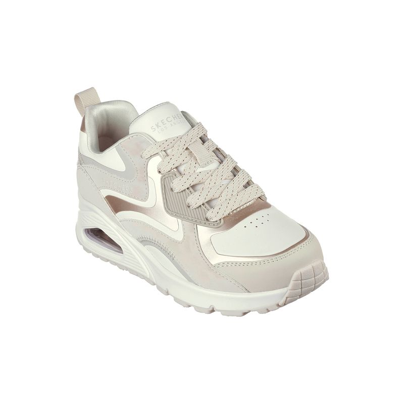 Zapatillas-Urbanas-Mujer-Skechers-Uno-Gen1-Pre-Escolar-Crema