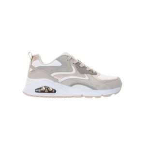 Zapatillas Urbanas Mujer Skechers Uno Gen1 Junior Crema