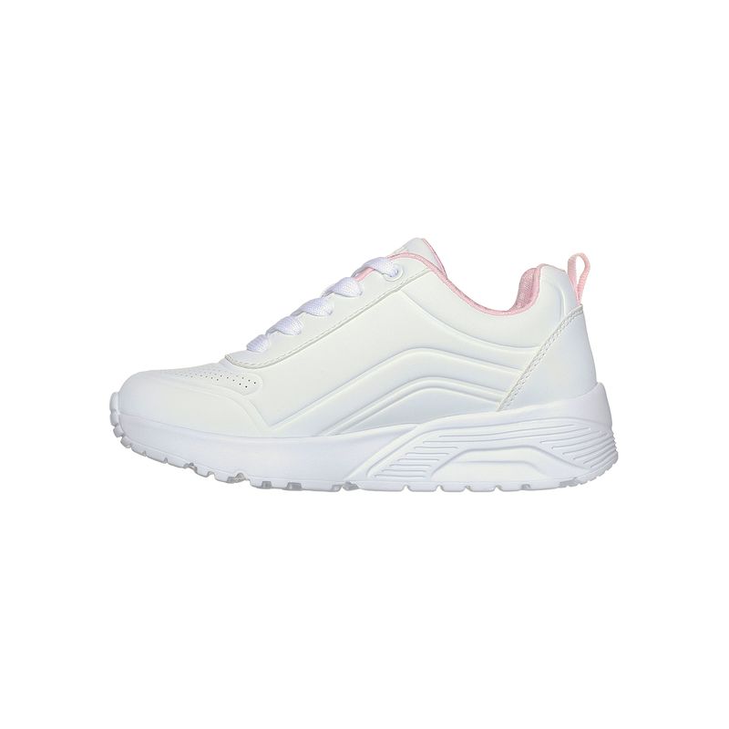 Zapatillas-Urbanas-Mujer-Skechers-Uno-Lite-Pre-Escolar-Blanco