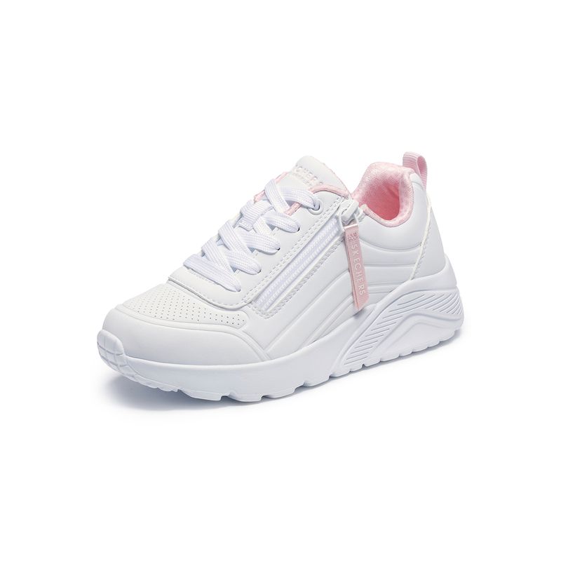Zapatillas-Urbanas-Mujer-Skechers-Uno-Lite-Pre-Escolar-Blanco