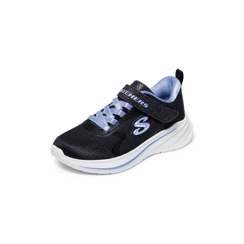 Zapatillas-Urbanas-Mujer-Skechers-Wave-92-Pre-Escolar-Negro