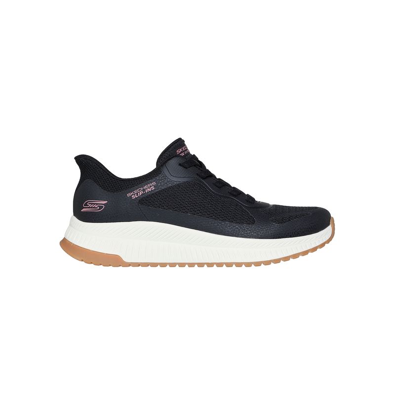 Zapatillas-Urbanas-Mujer-Skechers-Bobs-Squad-4--Negro