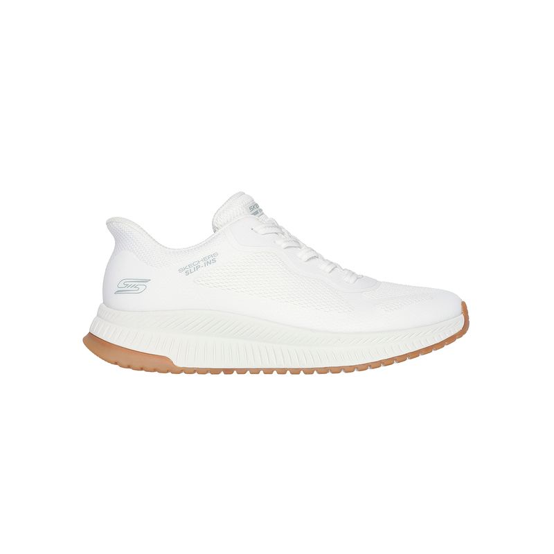 Zapatillas-Urbanas-Mujer-Skechers-Bobs-Squad-4--Blanco