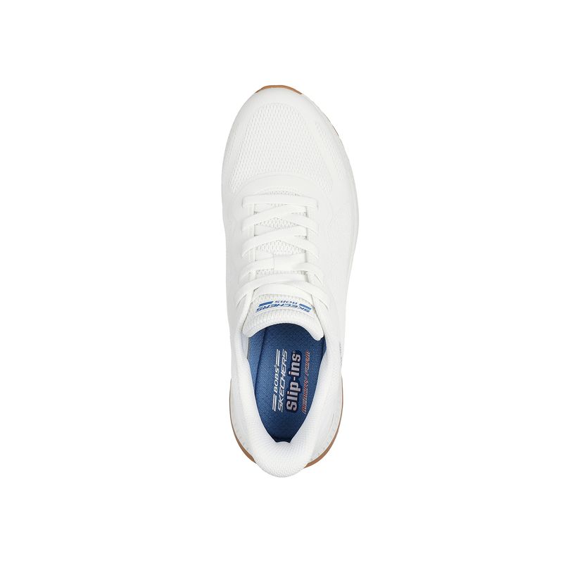 Zapatillas-Urbanas-Hombre-Skechers-Bobs-Squad-4--Blanco
