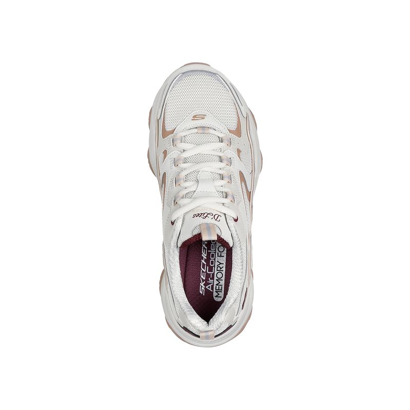 Zapatillas-Urbanas-Mujer-Skechers-D-lites-5.0--Beige