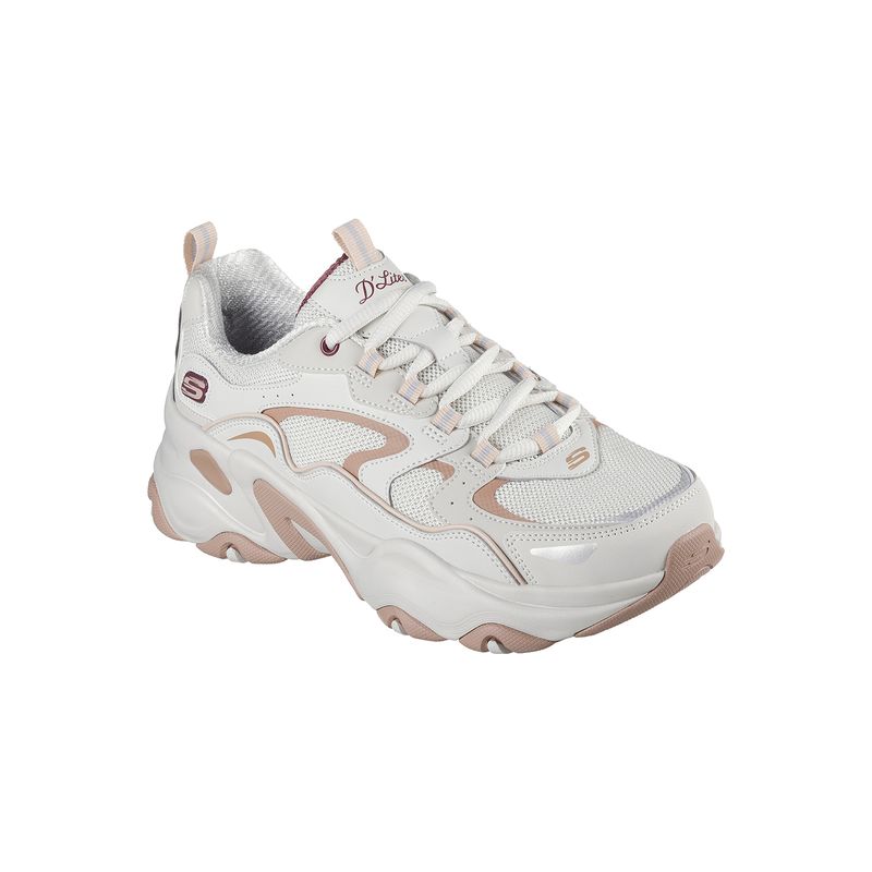 Zapatillas-Urbanas-Mujer-Skechers-D-lites-5.0--Beige