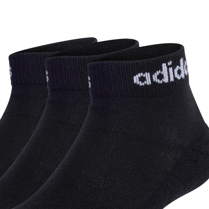 Accesorios-Training-Unisex-Adidas-C-Lin-Ankle-3p--Negro