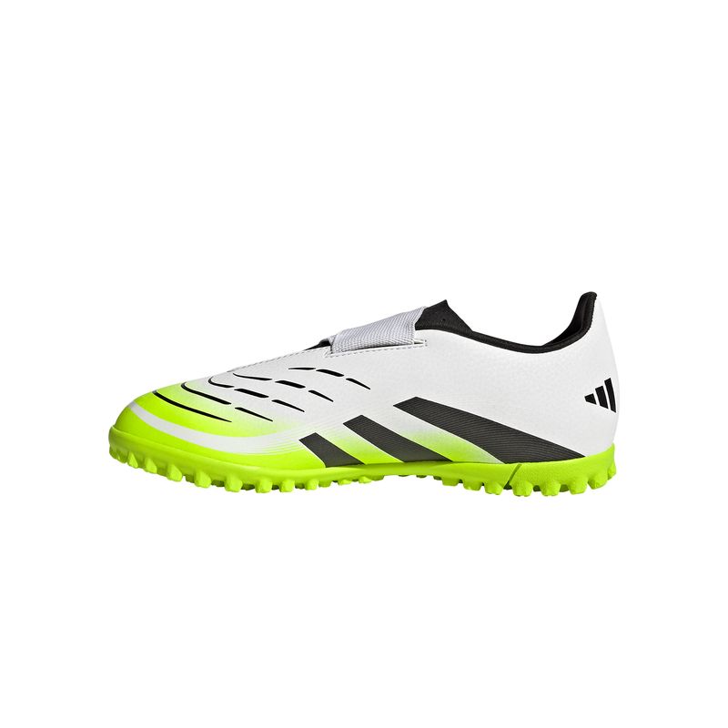 Zapatillas-Football-Unisex-Adidas-Predator-Club-Vel-Tf-J-Pre-Escolar-Blanco