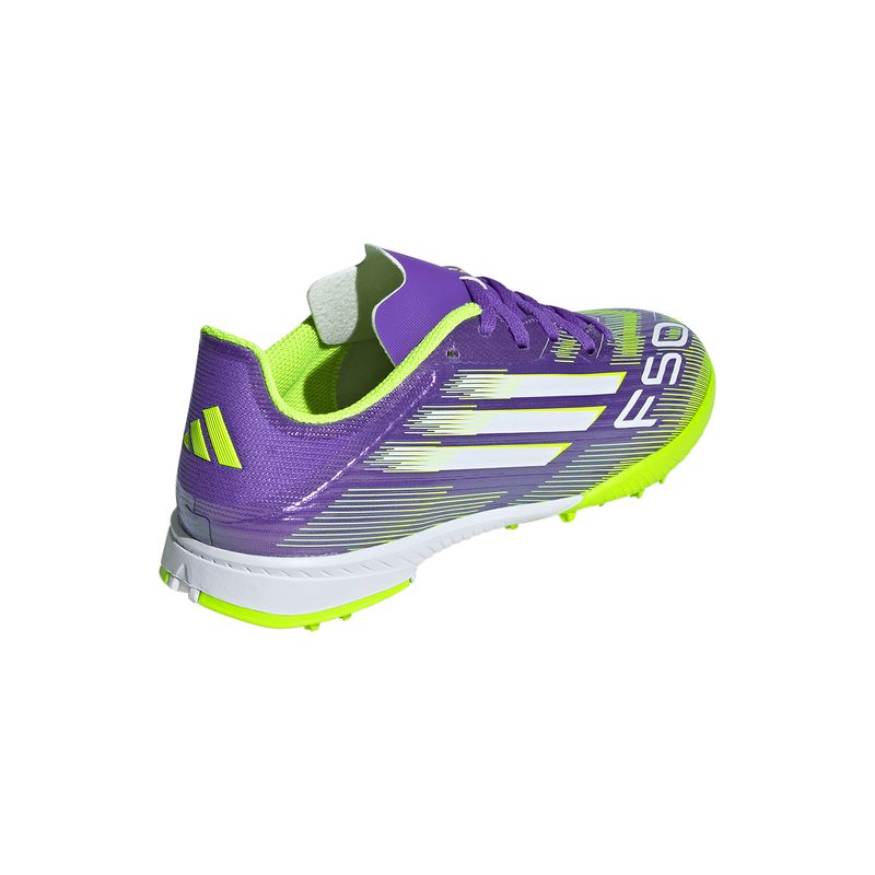 Zapatillas-Football-Unisex-Adidas-F50-League-Tf-J-Junior-Morado