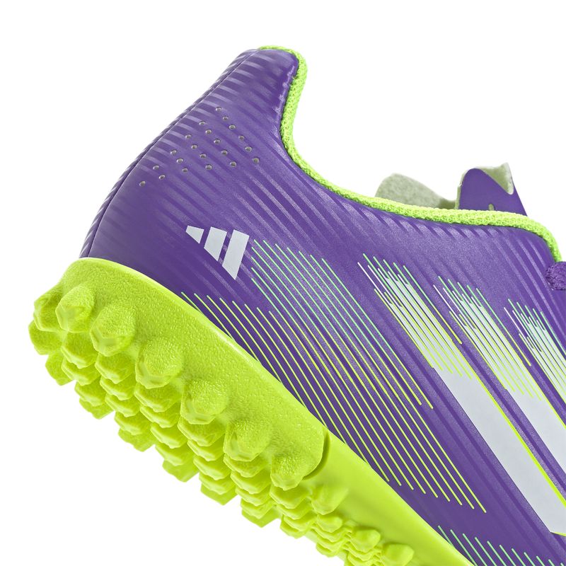 Zapatillas-Football-Unisex-Adidas-F50-Club-Tf-J-Pre-Escolar-Morado