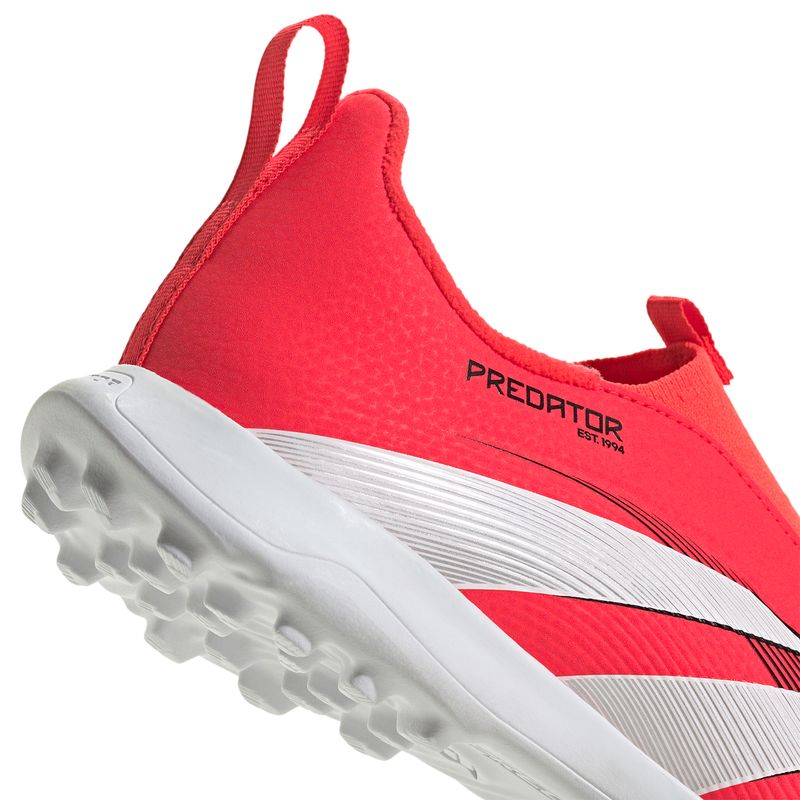 Zapatillas-Football-Unisex-Adidas-Predator-League-Ll-Tf-J-Pre-Escolar-Rojo