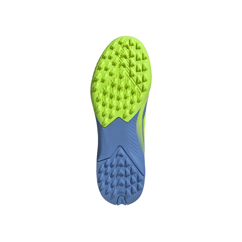 Zapatillas-Football-Unisex-Adidas-F50-League-Tf-J-Junior-Celeste