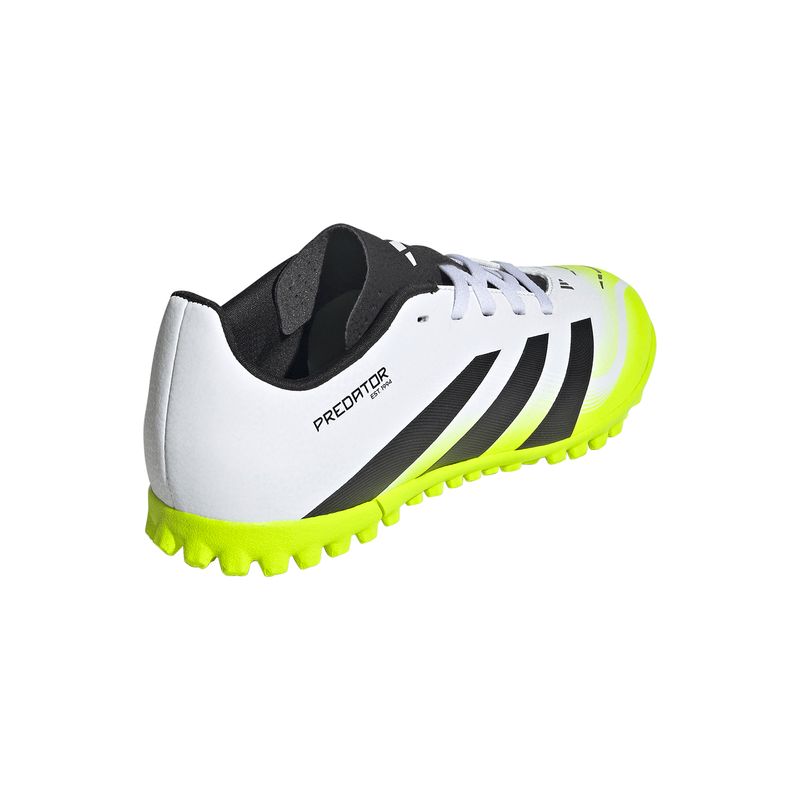 Zapatillas-Football-Unisex-Adidas-Predator-Club-Tf-J-Junior-Blanco