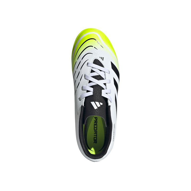 Zapatillas-Football-Unisex-Adidas-Predator-Club-Tf-J-Junior-Blanco