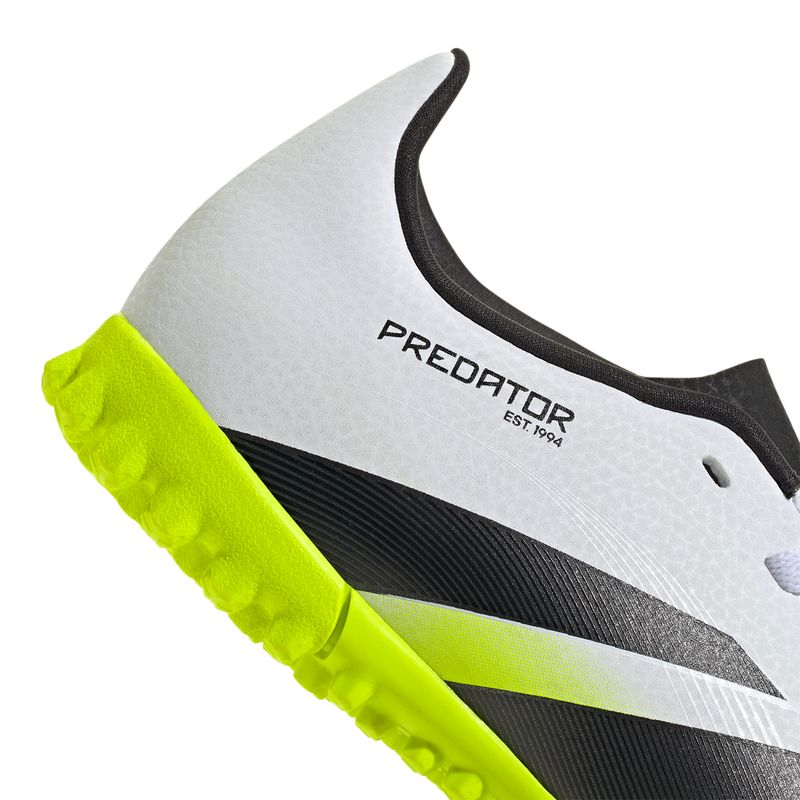 Zapatillas-Football-Unisex-Adidas-Predator-Club-Tf-J-Junior-Blanco
