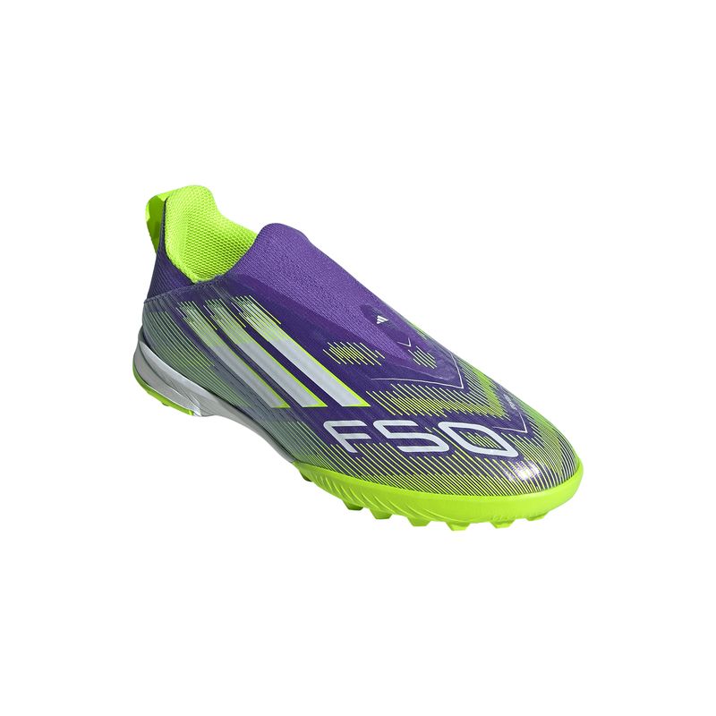 Zapatillas-Football-Unisex-Adidas-F50-League-Ll-Tf-J-Junior-Morado