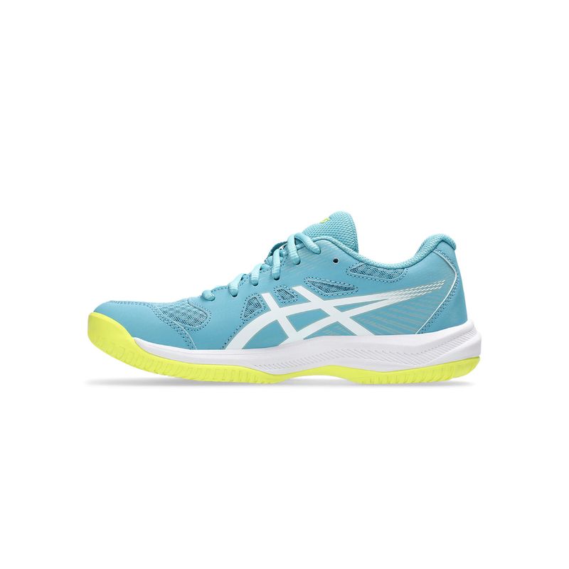 Zapatillas Volleyball Mujer Asics Upcourt 6 C Celeste