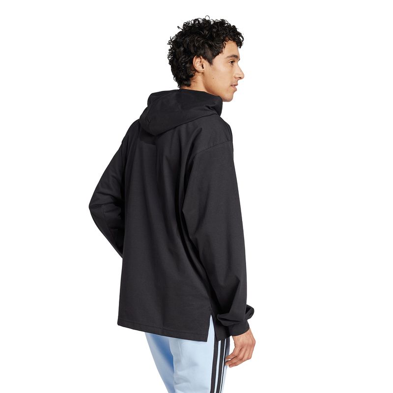 Ropa Urbano Hombre Adidas M Bl Sj Hd Negro