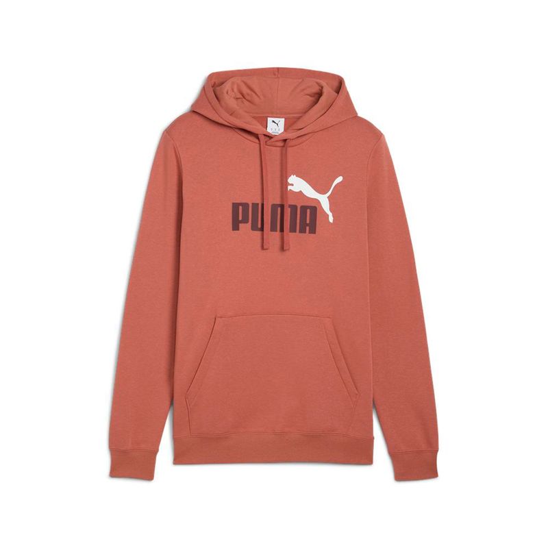Ropa Urbano Hombre Puma Ess 2 Color No. 1 Logo Hoodie Rojo