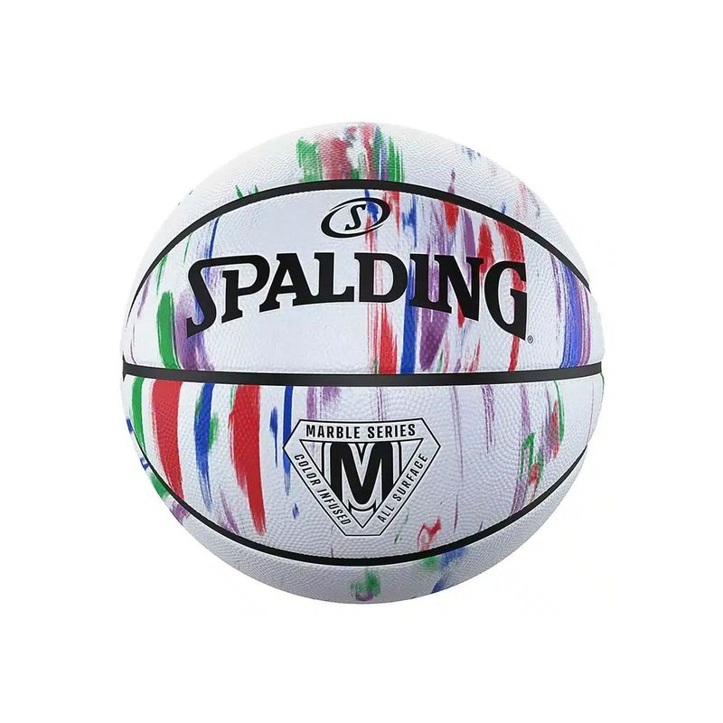 Accesorios-Basketball-Unisex-Spalding-Marble-Series-Rainbow-Sz7--Blanco