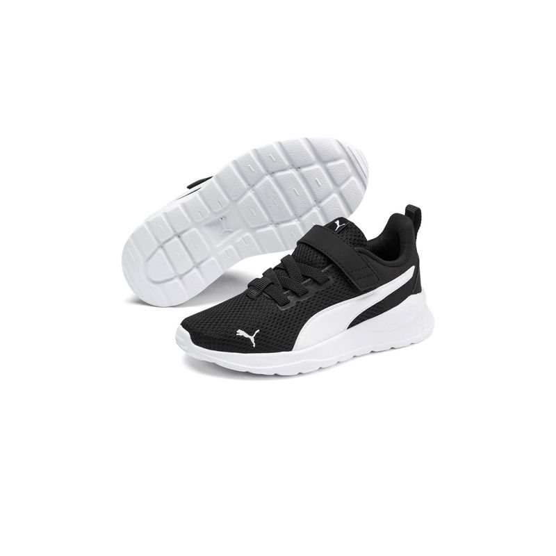 Zapatillas-Urbanas-Unisex-Puma-Anzarun-Lite-Ac-Ps-Pre-Escolar-Negro