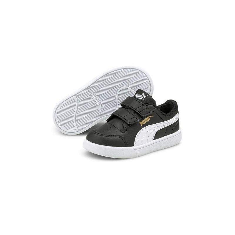 Zapatillas-Urbanas-Unisex-Puma-Shuffle-V-Inf-Infante-Negro