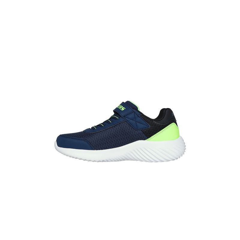 Zapatillas-Urbanas-Hombre-Skechers-Bounder-Pre-Escolar-Azul