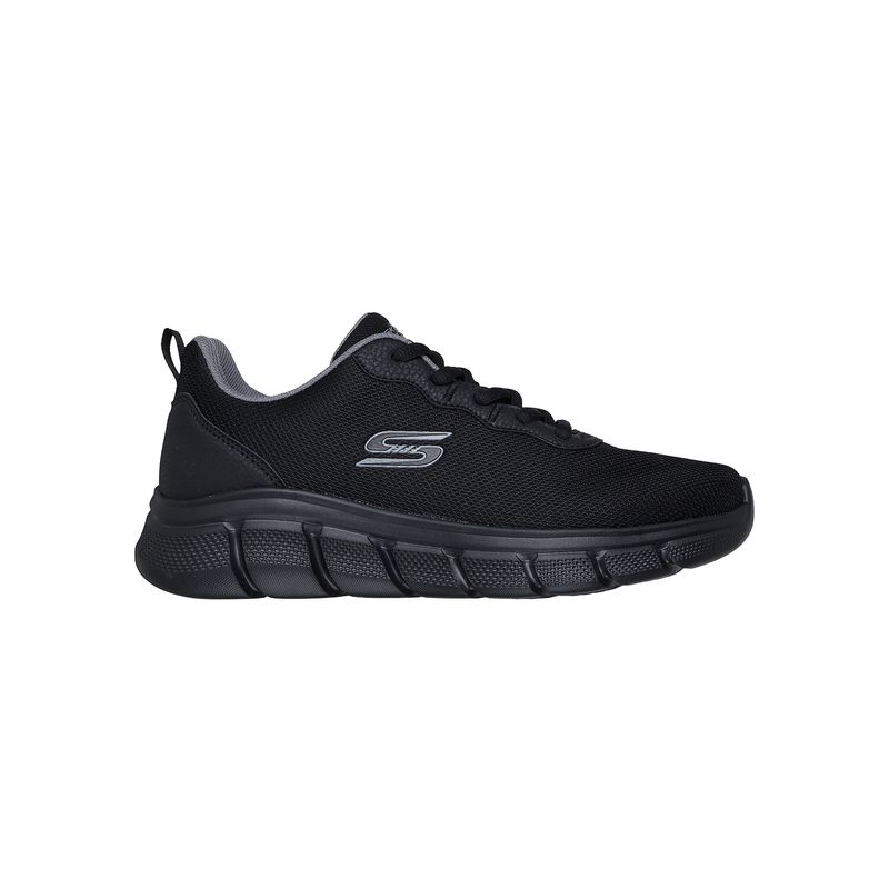 Zapatillas-Urbanas-Hombre-Skechers-Bobs-B-Flex--Negro