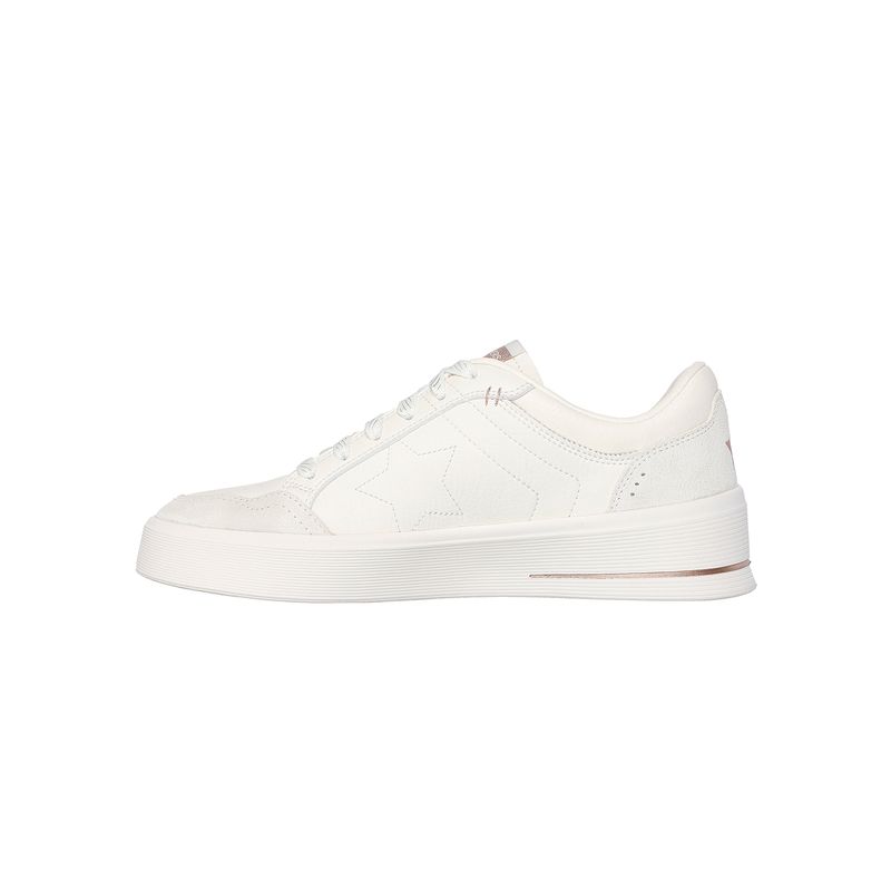 Zapatillas Urbanas Mujer Skechers Hiland Crema