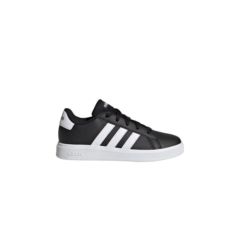 Zapatillas-Urbanas-Unisex-Adidas-Grand-Court-2.0-K-Junior-Negro