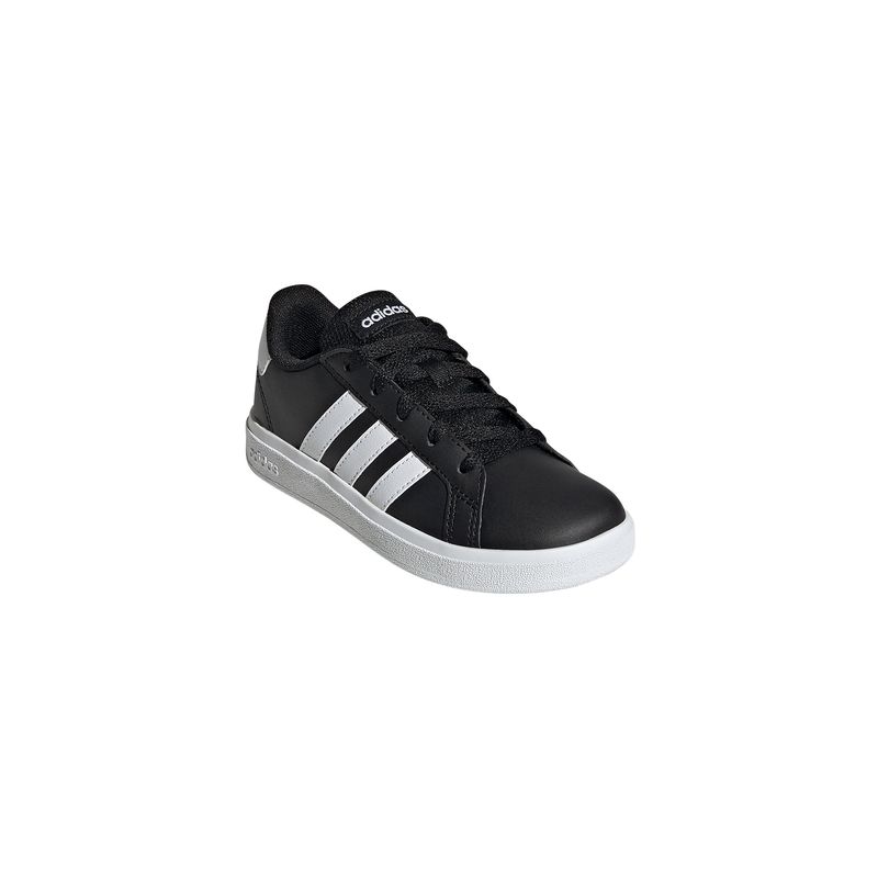 Zapatillas-Urbanas-Unisex-Adidas-Grand-Court-2.0-K-Junior-Negro