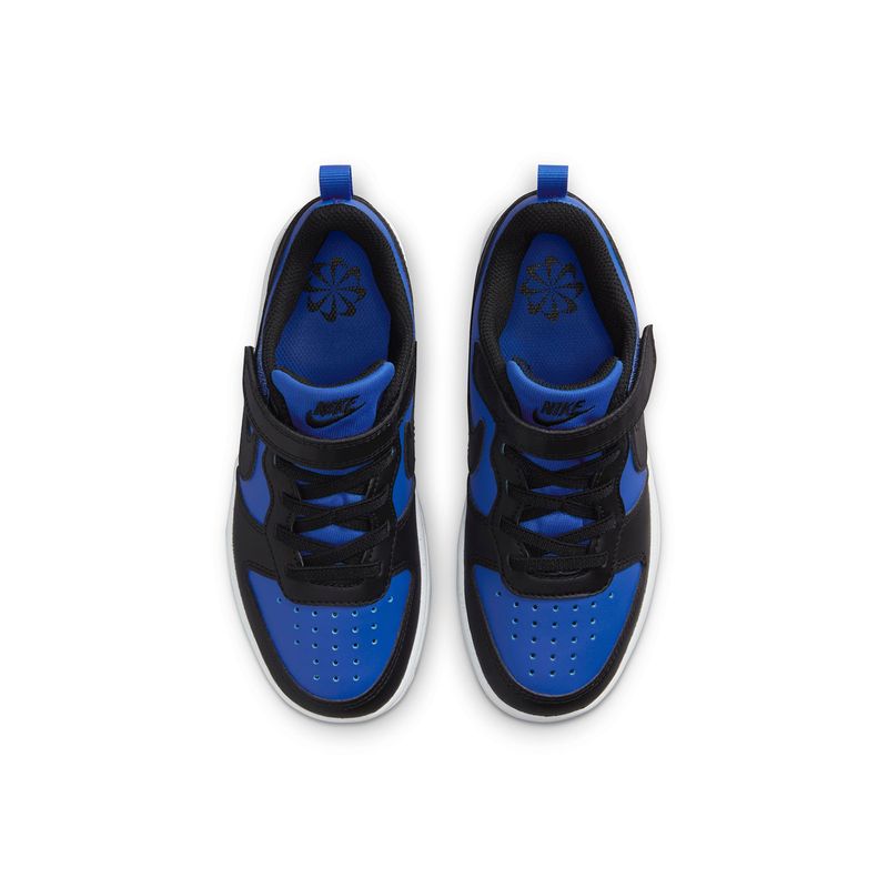 Zapatillas-Urbanas-Unisex-Nike-Court-Borough-Pre-Escolar-Azul