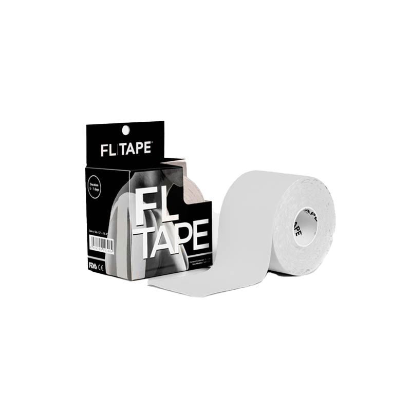 Accesorios-Training-Unisex-Fl-Tape-Venda-Kinesiologica-5cm-X-5m---Blanco