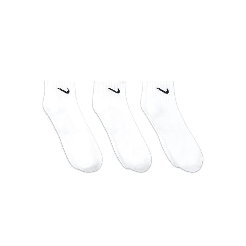 Accesorios-Training-Hombre-Nike-U-Nk-Everyday-Cush-Ankle-3pr--Blanco