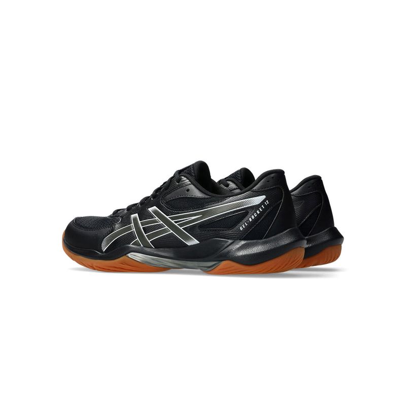 Zapatillas Volleyball Hombre Asics Gel rocket 12 Negro